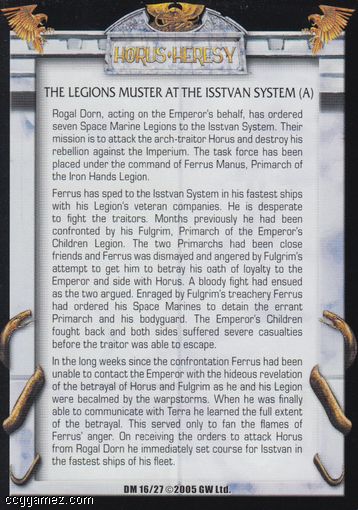 The Legions Muster at the Isstvan System (a)